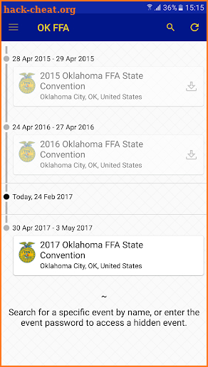 Oklahoma FFA screenshot