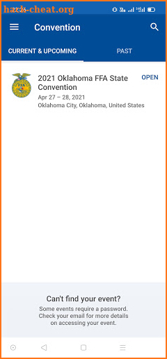 Oklahoma FFA Convention screenshot