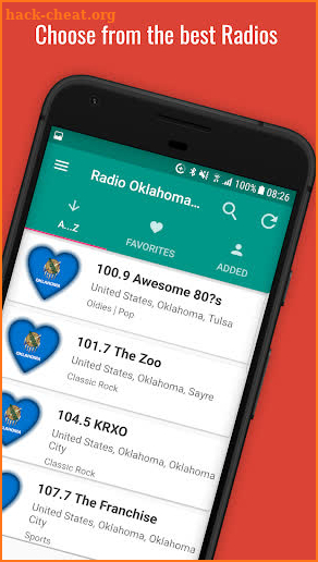 Oklahoma Radio Stations screenshot