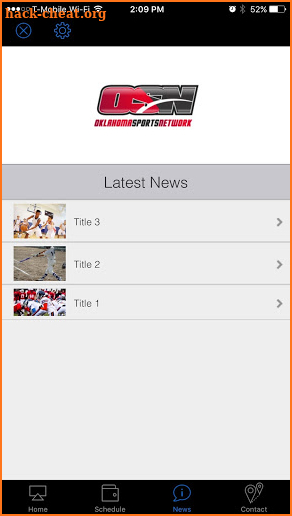 Oklahoma Sports Network screenshot