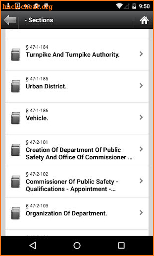 Oklahoma Statutes (OK Laws) screenshot