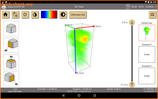 OKM Gepard GPR 3D - NT 2020 screenshot