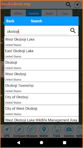 Okoboji Lake Offline GPS Nautical Charts screenshot