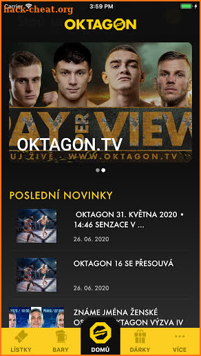 OKTAGON MMA screenshot