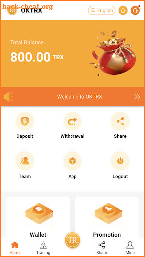 OKTRX screenshot
