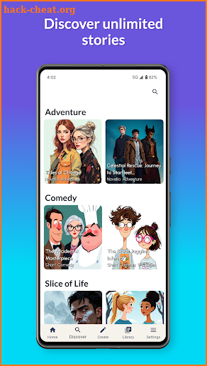 Okudu AI - Create Stories screenshot