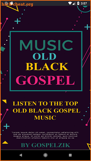 Old Black Gospel Songs (Latest Gospel Songs) screenshot