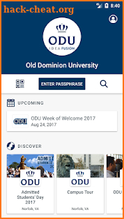 Old Dominion University screenshot