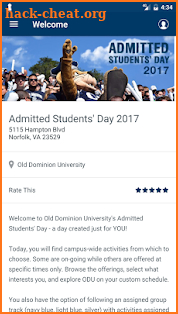 Old Dominion University screenshot