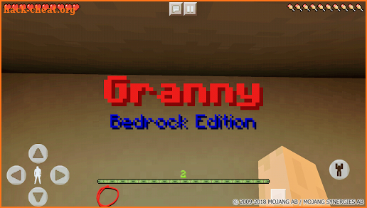 Old granny. Horror map for MCPE screenshot