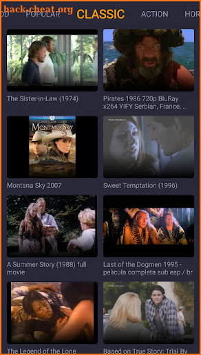 Old Movies - Free Classic Movies for 80s and 90s screenshot