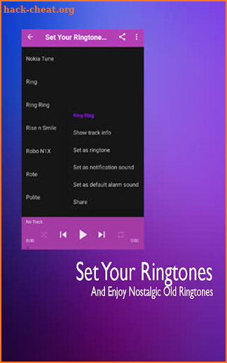 Old Polyphonic Ringtones screenshot