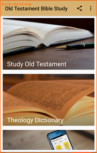 Old Testament Bible Study screenshot