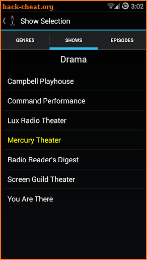 Old Time Radio Player (no ads) screenshot