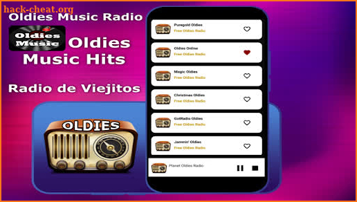 Oldies Radio 60s 70s 80s 90s screenshot