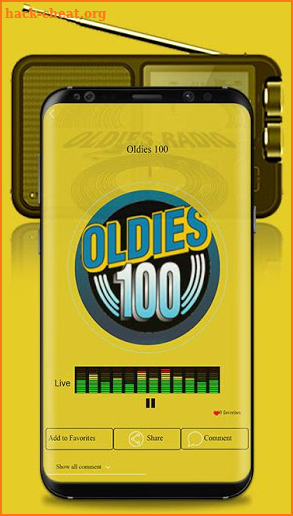 Oldies Radio Station screenshot