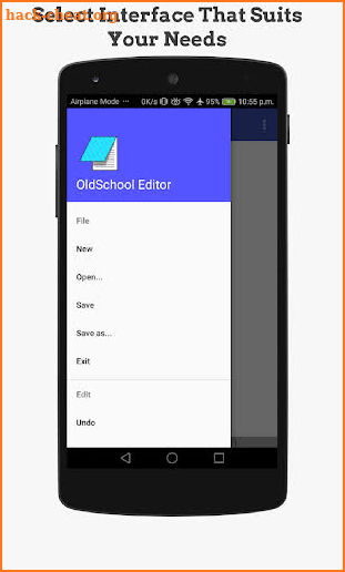 OldSchool Editor : Text Editor screenshot