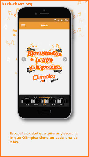 Olimpica Stereo screenshot