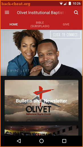 Olivet Institutional Baptist screenshot