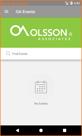 Olsson Events screenshot