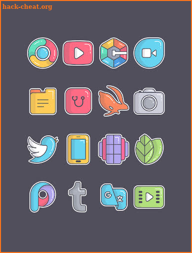 Olympia Sticker - Icon Pack screenshot