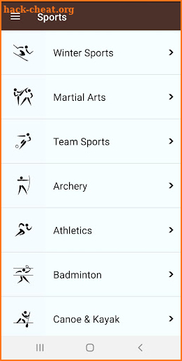 Olympian Database screenshot