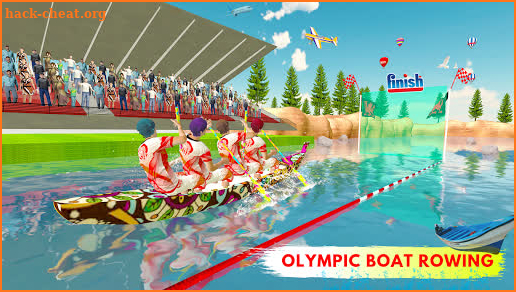 Olympic Boat Rowing screenshot