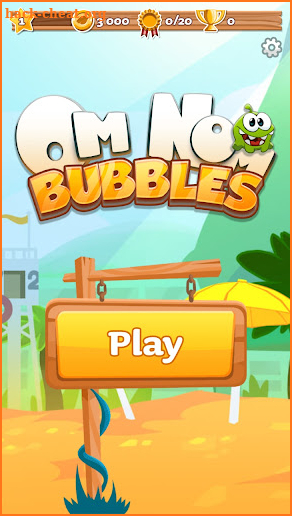 Om Nom Bubbles screenshot