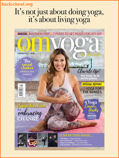 OM Yoga Magazine screenshot