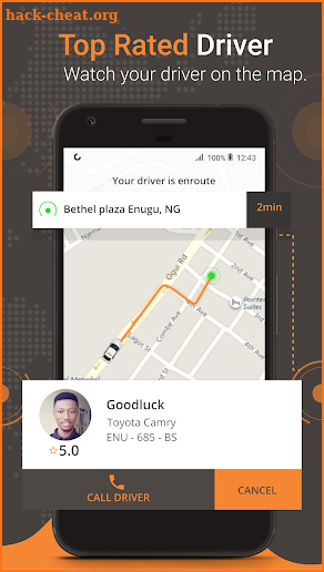 OMA - Taxi (Cab), Keke, Private Cars, Car Rental screenshot