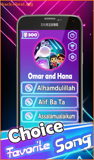 Omar and Hana Tiles Hop screenshot