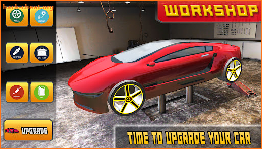 Omega Electric Car Stunt Game screenshot