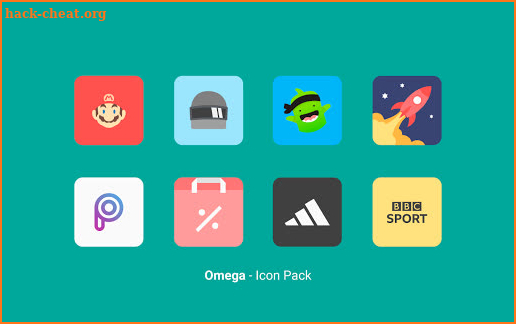 Omega - Icon Pack screenshot