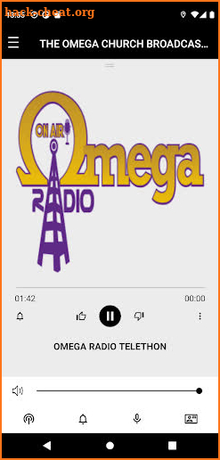 Omega Radio screenshot