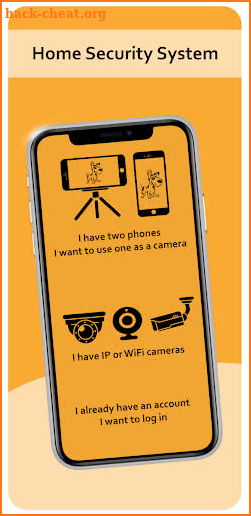OmegaCam Home Security - phone camera & IP camera screenshot