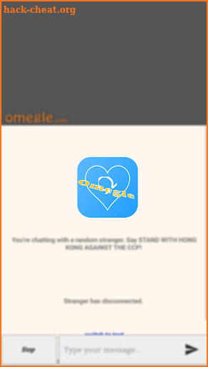 Omegle app video chat with Strangers guide screenshot