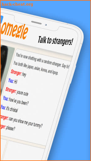 Omegle info : Live video & chat speak to Strangers screenshot