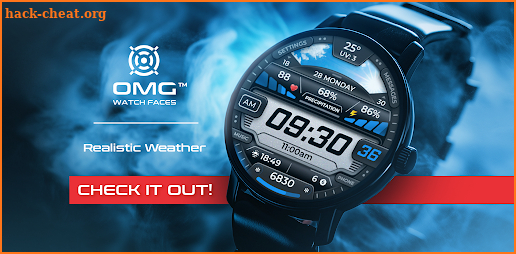 OMG 279 Weather Fitness Watch screenshot