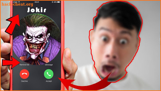 OMG Penniwise Killer Clown IT Fake call screenshot