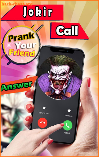 OMG Penniwise Killer Clown IT Fake call screenshot