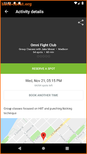 Omni Fight Club Madison screenshot