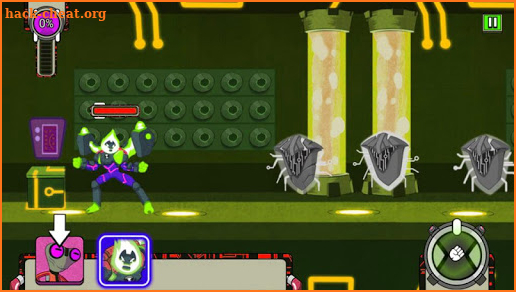 Omni-trix Glitch : Alien Transform Hero screenshot