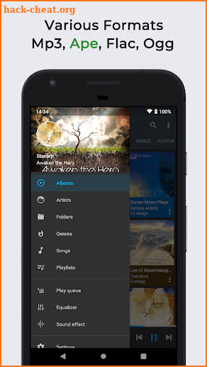 Omnia Music Player - MP3 Player, APE Player (Beta) screenshot