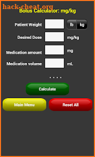 OmniMedix Medical Calculator screenshot