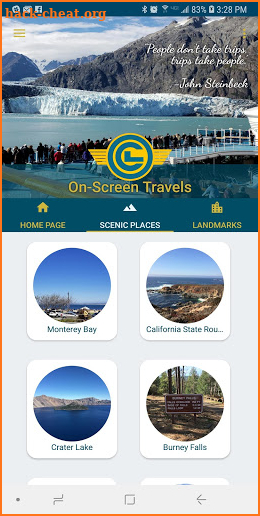 On-Screen Travels screenshot