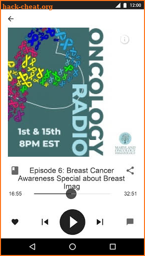 Oncology Radio screenshot