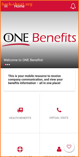 ONE Benefits screenshot