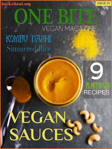 One Bite Vegan Magazine screenshot