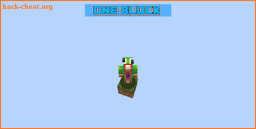 One Block Survival Minecraft Map Skyblock screenshot