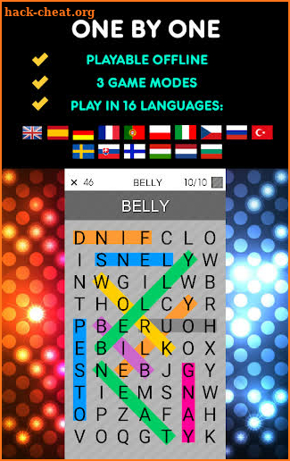 One By One - Multilingual Word Search screenshot